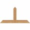 Ekena Millwork Portland Timber Gable Bracket, Western Red Cedar, 36"W x 19"H x 3 1/2"D x 3 1/2"F, 13/12 Pitch GBW036X19X0404POR00SWR - alternate 1